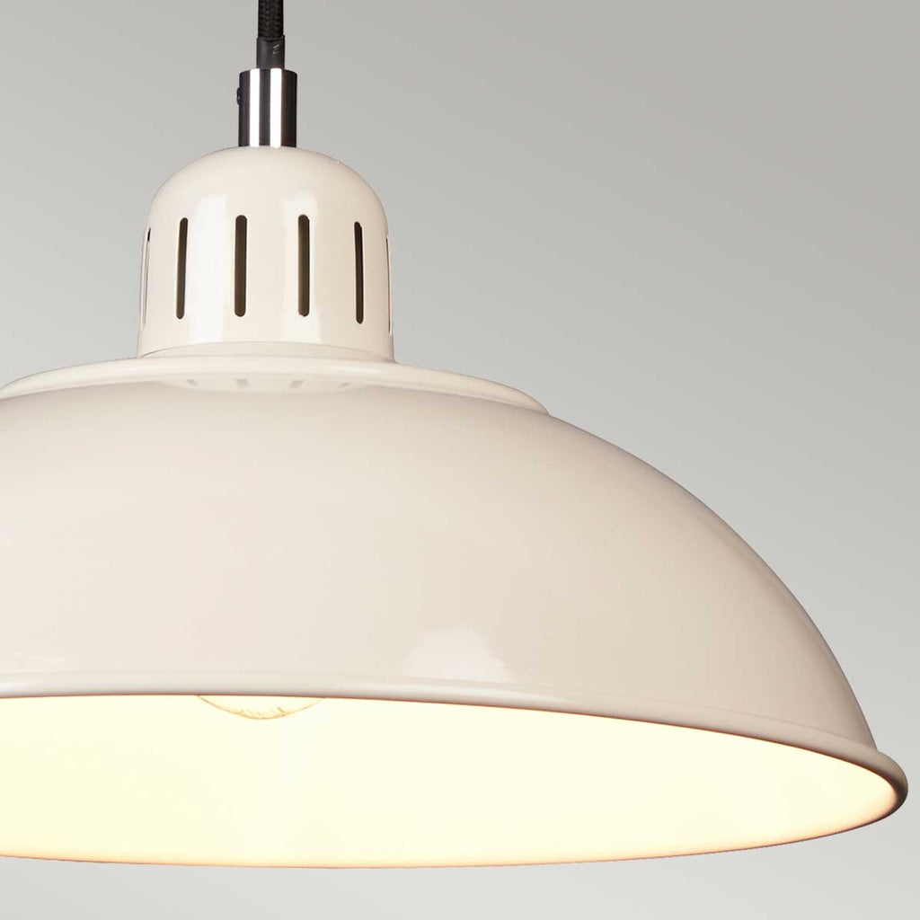 Pendelleuchte Franklin (Creme) 1x - Elstead Lighting