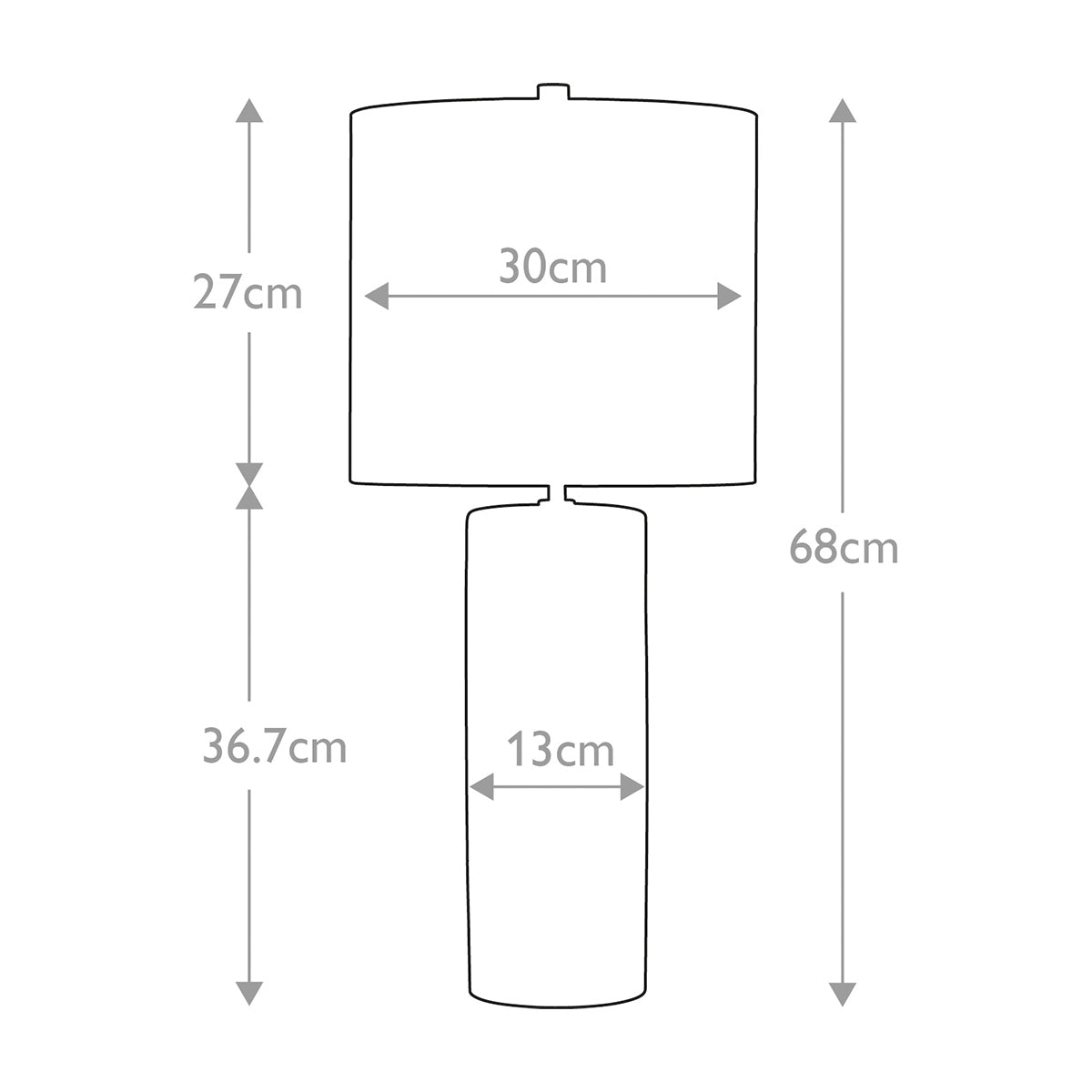 Tischleuchte Fulwell (goldfarben) 1x - Elstead Lighting