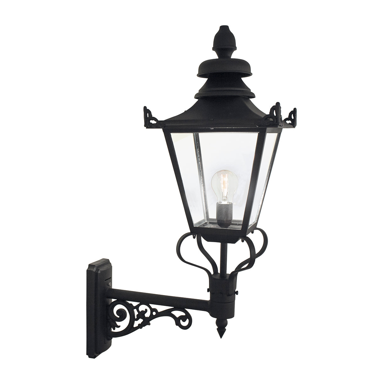Außen-Wandleuchte Grampian (schwarz) 1x - Elstead Lighting