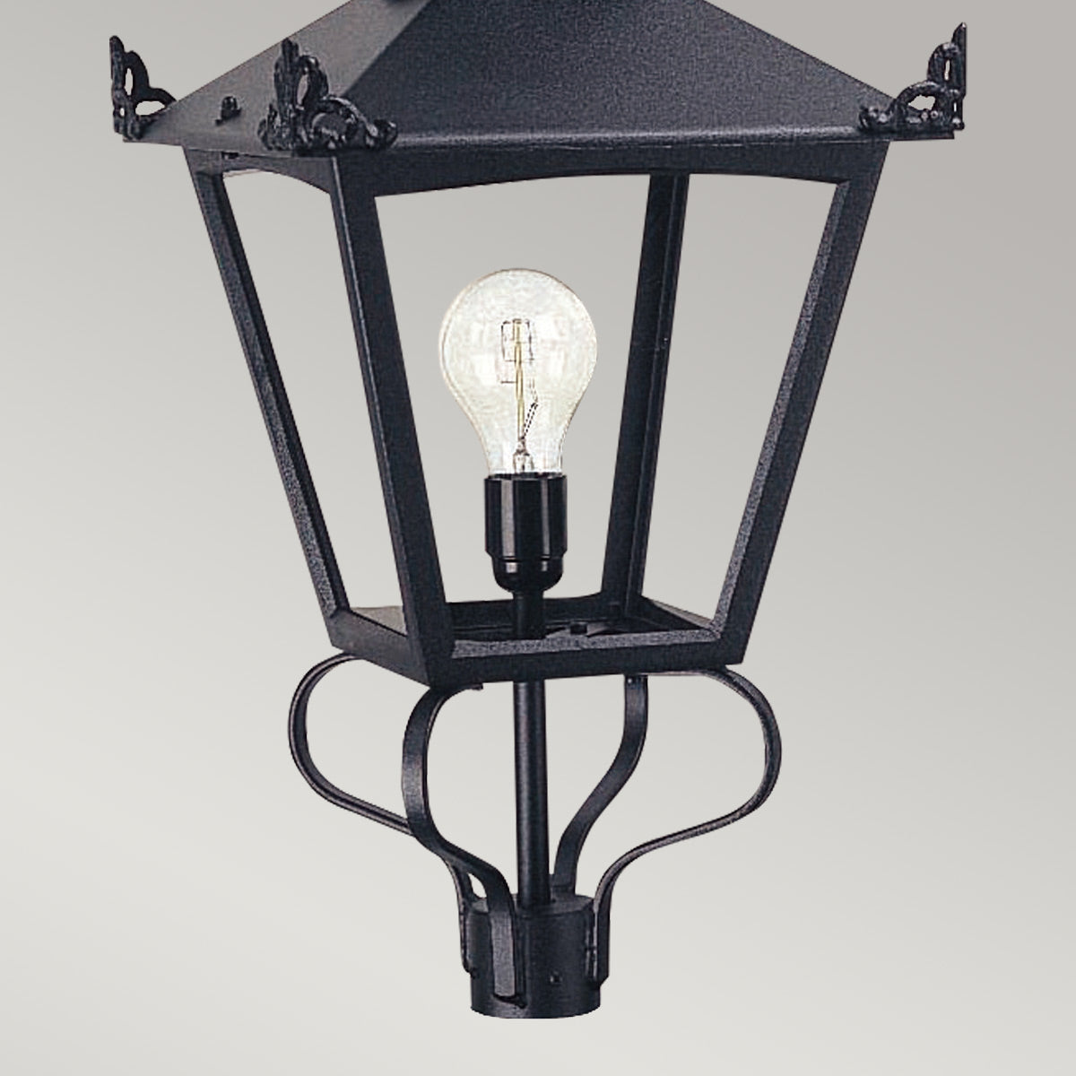 Außen-Stehleuchte Grampian (schwarz) 1x - Elstead Lighting