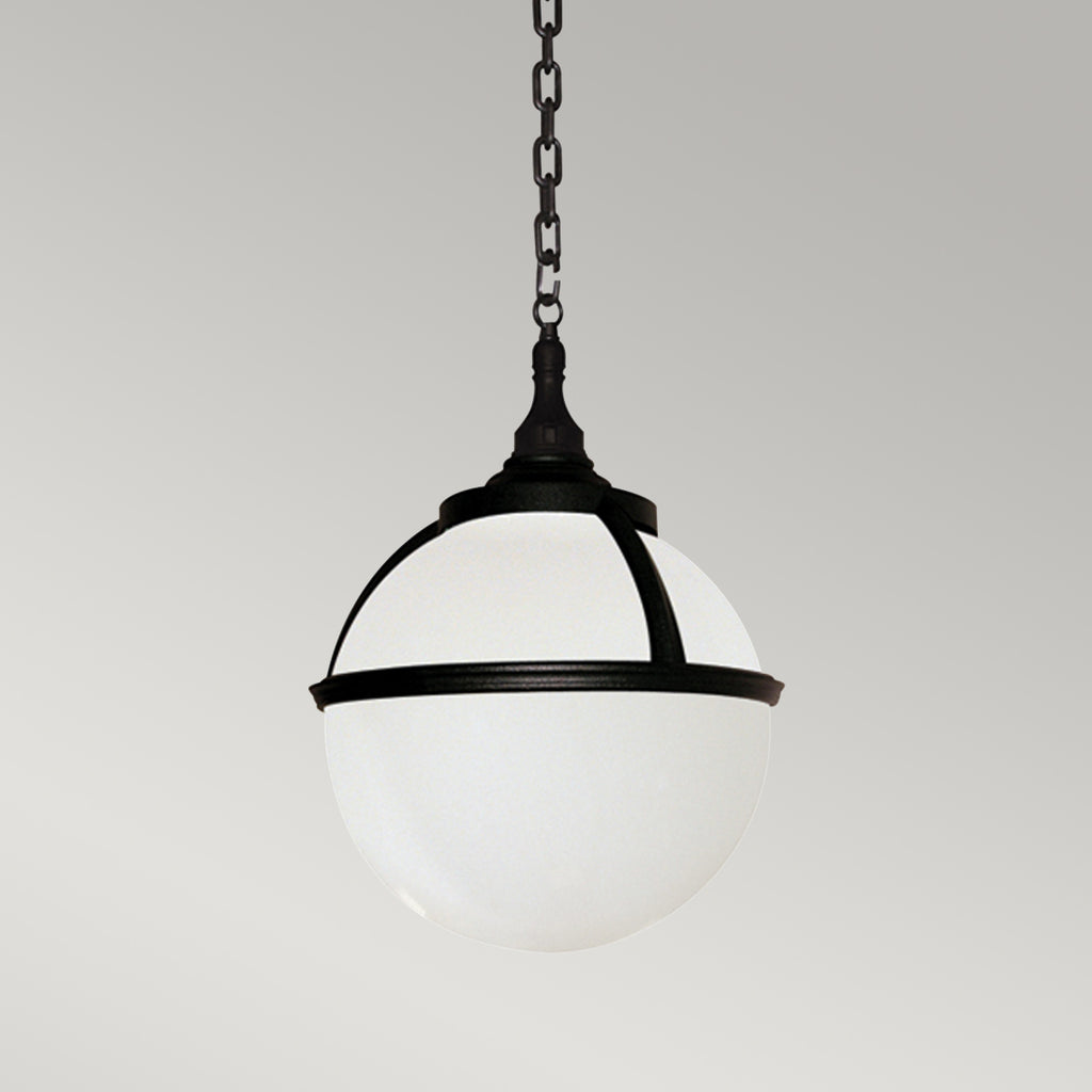 Außen-Pendelleuchte Glenbeigh (schwarz) 1x - Elstead Lighting
