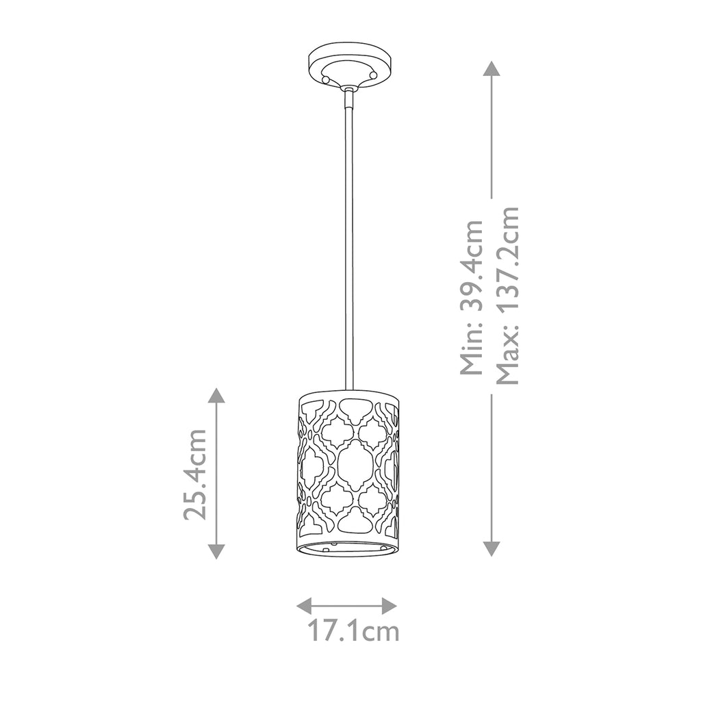 Pendelleuchte Arabella (goldfarben) 1x - Elstead Lighting