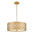 Pendelleuchte Arabella (goldfarben) 3x - Elstead Lighting