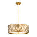 Pendelleuchte Arabella (goldfarben) 3x - Elstead Lighting