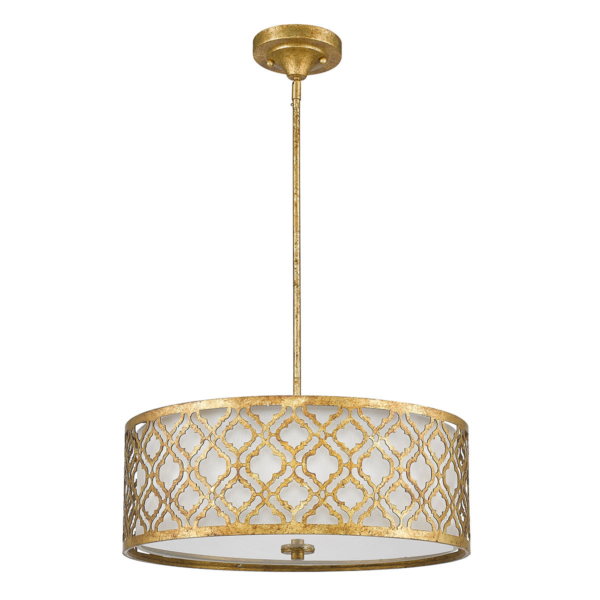 Pendelleuchte Arabella (goldfarben) 3x - Elstead Lighting
