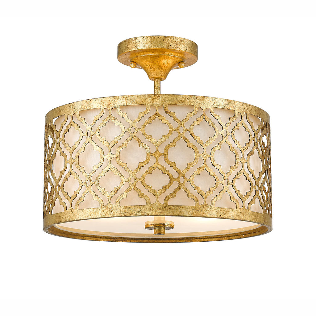 Pendelleuchte Arabella (goldfarben) 2x - Elstead Lighting