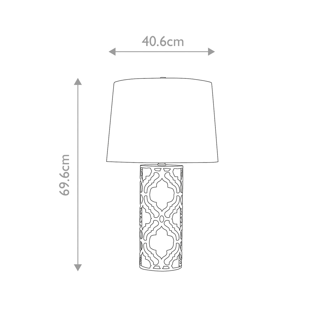 Tischleuchte Arabella (goldfarben) 1x - Elstead Lighting