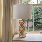 Tischleuchte Arabella (goldfarben) 1x - Elstead Lighting