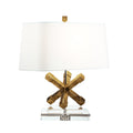 Tischleuchte Jackson Square (goldfarben) 1x - Elstead Lighting