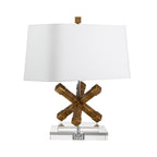 Tischleuchte Jackson Square (goldfarben) 1x - Elstead Lighting