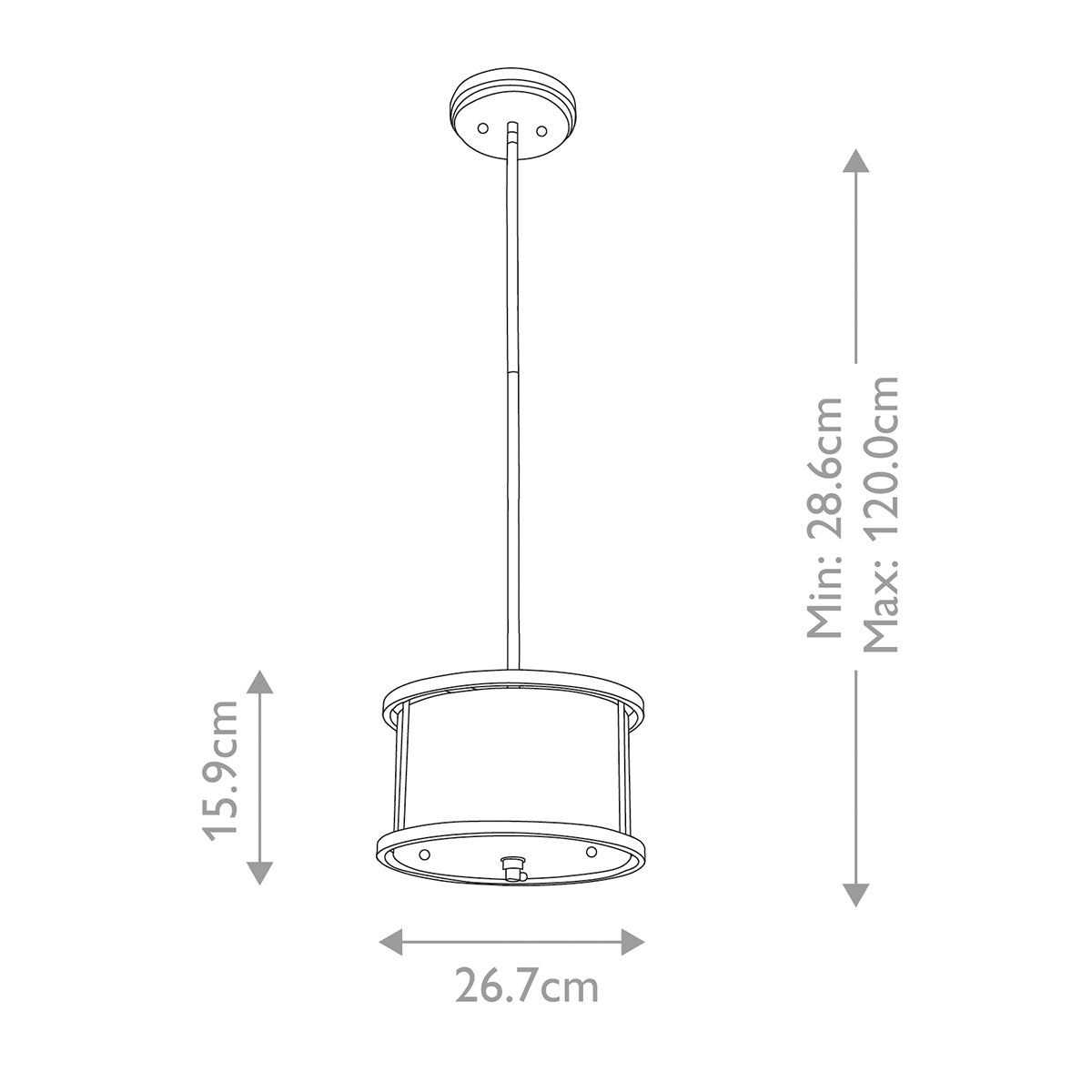 Pendelleuchte Lemuria (goldfarben) 1x - Elstead Lighting