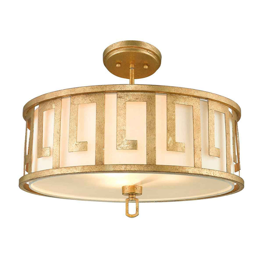 Pendelleuchte Lemuria (goldfarben) 3x - Elstead Lighting