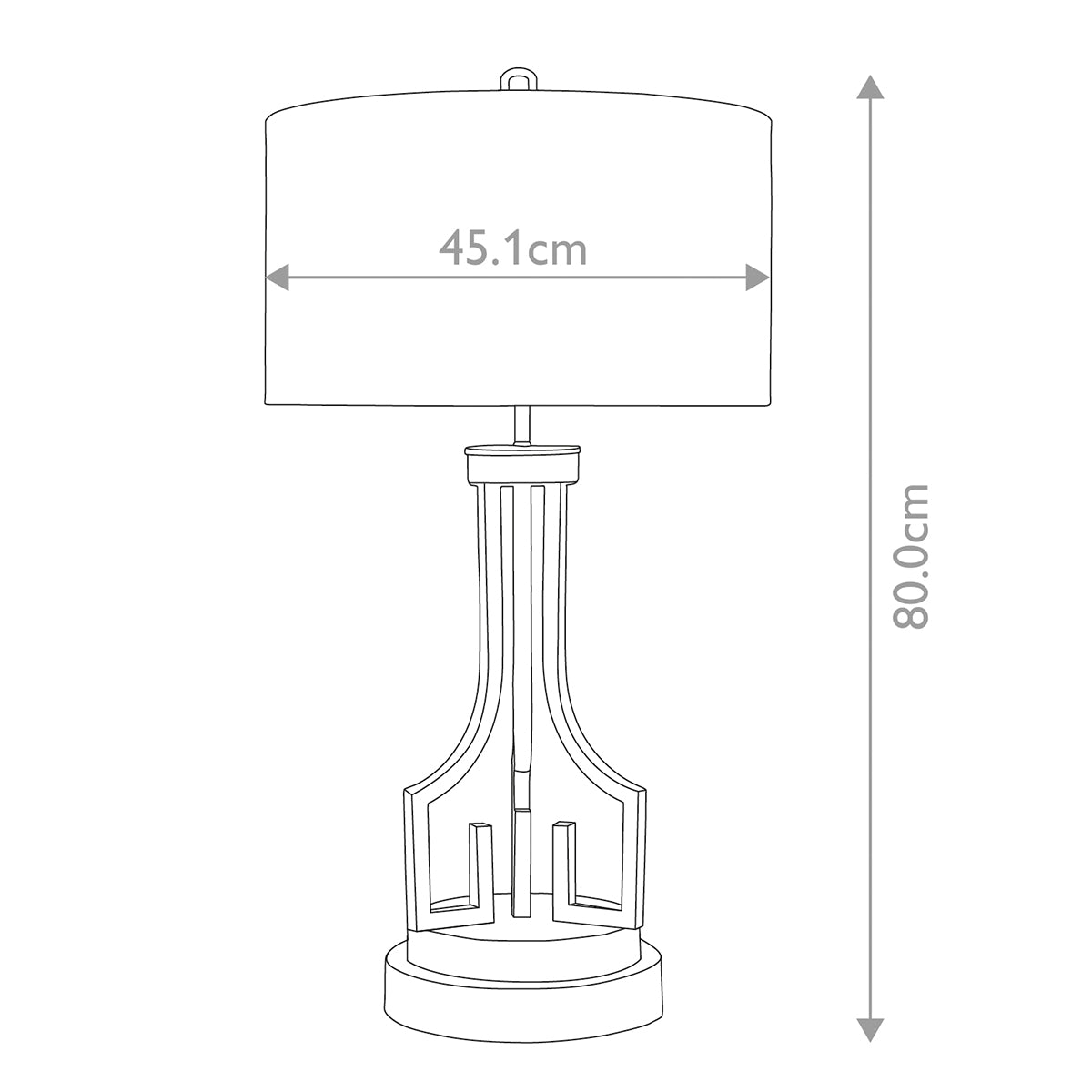 Tischleuchte Lemuria (goldfarben) 1x - Elstead Lighting
