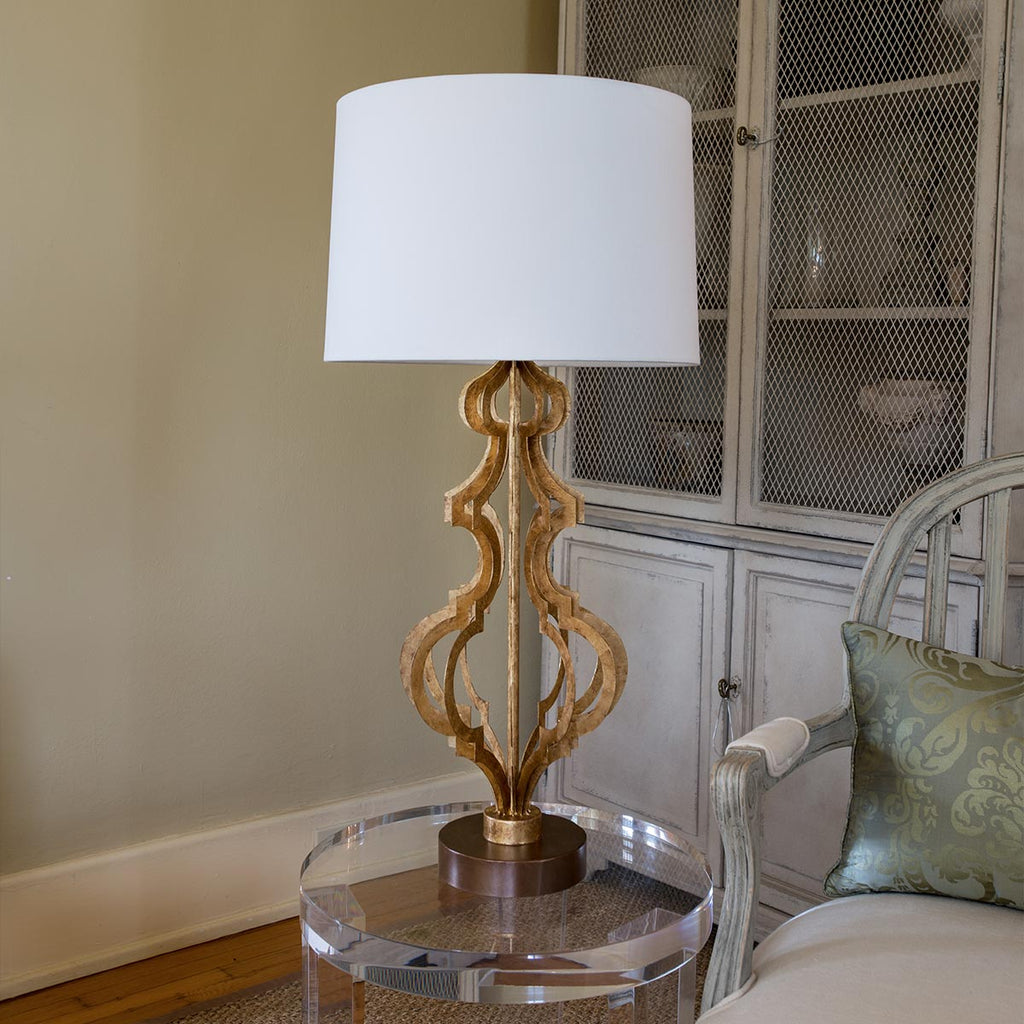 Tischleuchte Octavia (goldfarben) 1x - Elstead Lighting