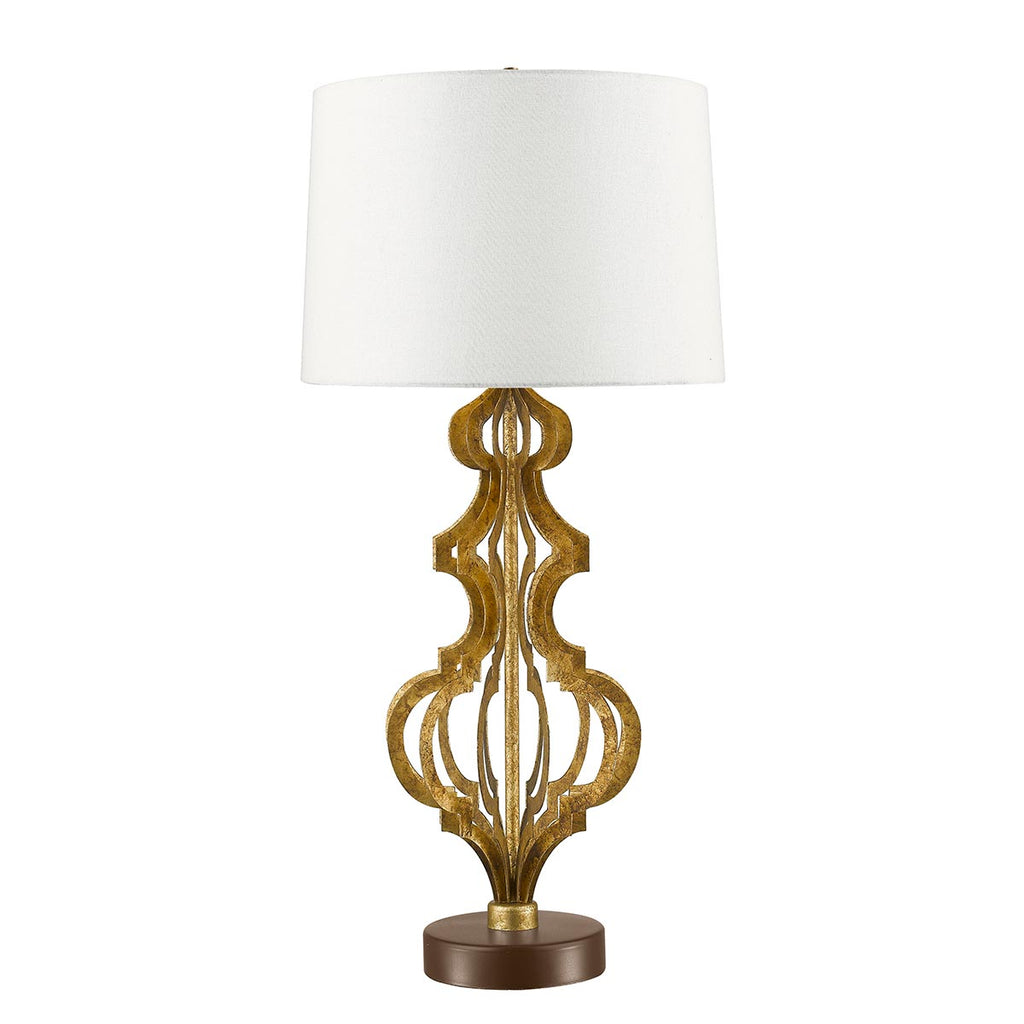 Tischleuchte Octavia (goldfarben) 1x - Elstead Lighting