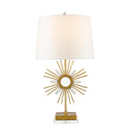 Tischleuchte Sun King (goldfarben) 1x - Elstead Lighting