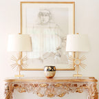 Tischleuchte Sun King (goldfarben) 1x - Elstead Lighting