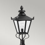 Außen-Sockelleuchte Grampian (schwarz) 1x - Elstead Lighting