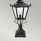 Außen-Sockelleuchte Grampian (schwarz) 1x - Elstead Lighting