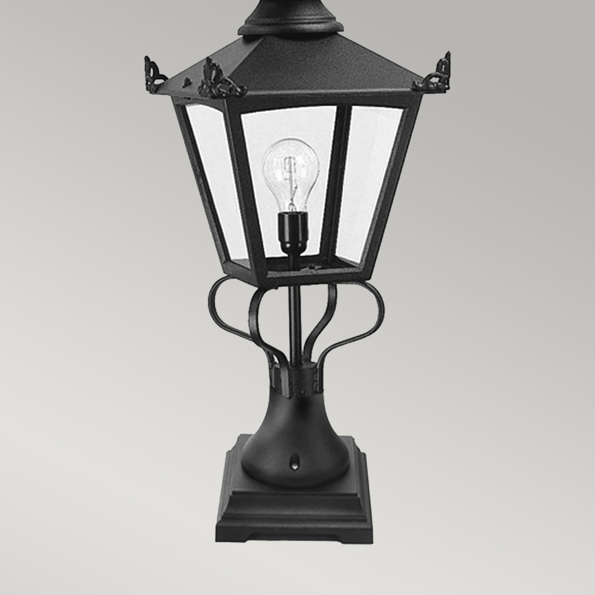 Außen-Sockelleuchte Grampian (schwarz) 1x - Elstead Lighting