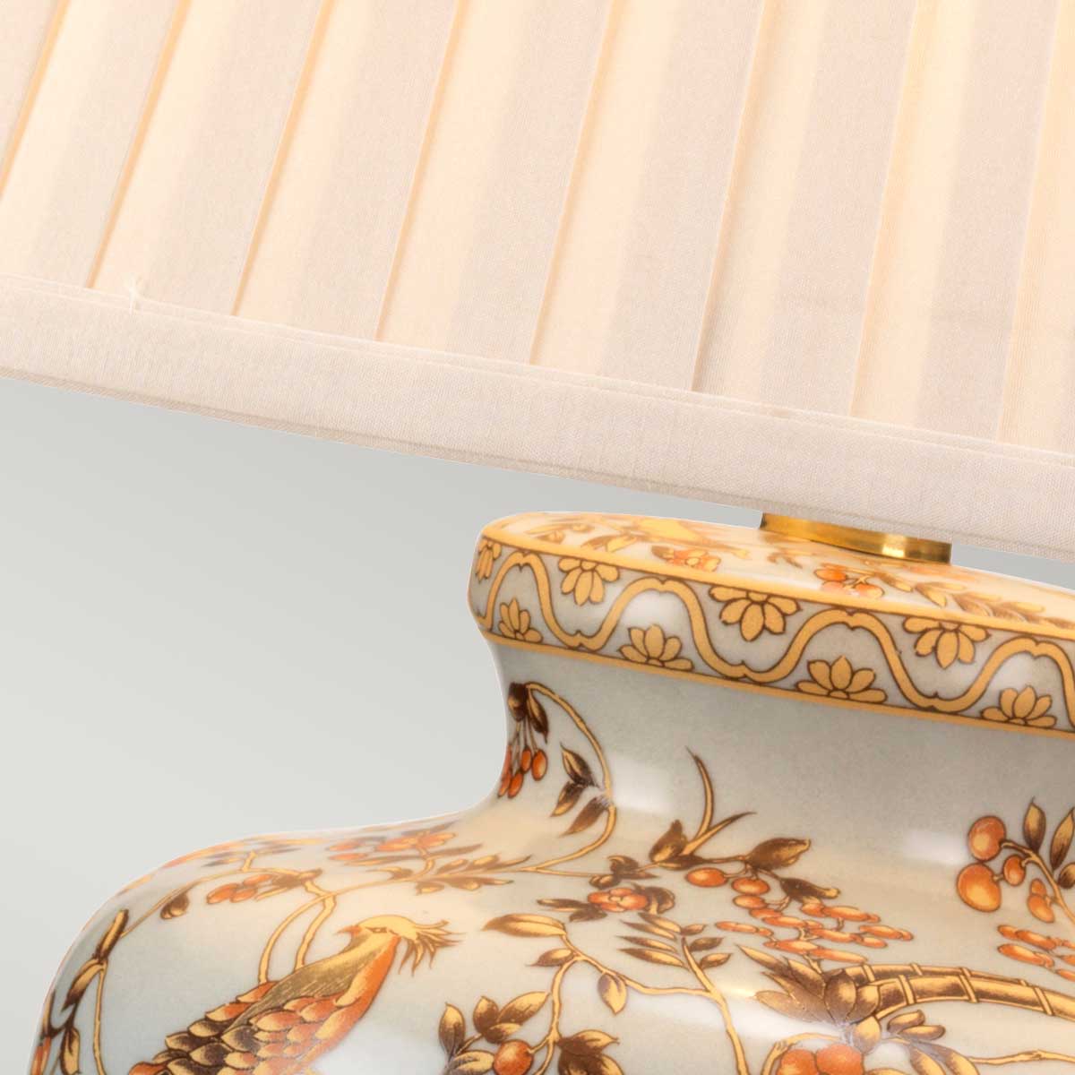Tischleuchte Gold Birds (grau) 1x - Elstead Lighting