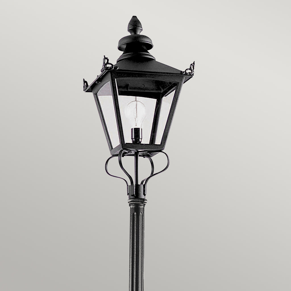 Außen-Stehleuchte Grampian (schwarz) 1x - Elstead Lighting