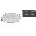 Grillrost mit 4 Griffen aus Edelstahl 80cm für Feuerschale