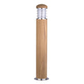 Außen-Wegeleuchte Poole (Teak and Stainless Steel) 1x - Elstead Lighting