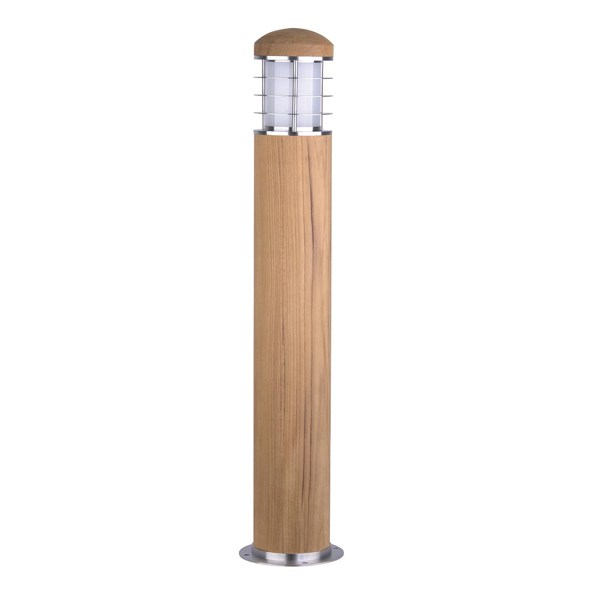 Außen-Wegeleuchte Poole (Teak and Stainless Steel) 1x - Elstead Lighting