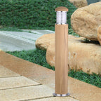 Außen-Wegeleuchte Poole (Teak and Stainless Steel) 1x - Elstead Lighting