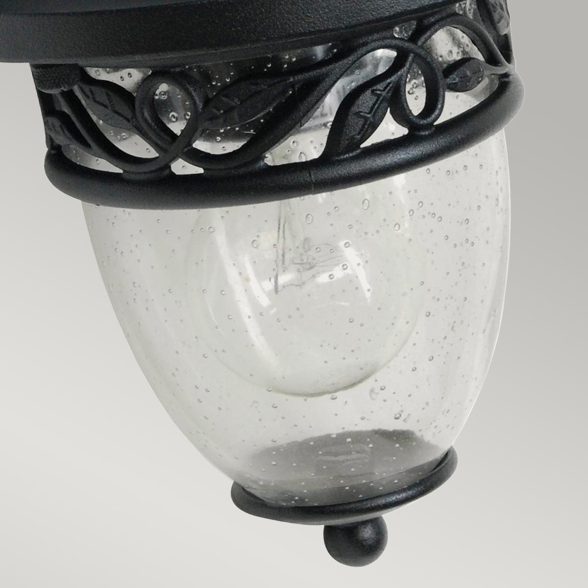 Außen-Wandleuchte Burford (schwarz) 1x - Elstead Lighting