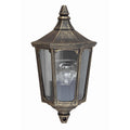 Außen-Wandleuchte Cricklade (schwarz) 1x - Elstead Lighting