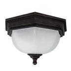 Außen-Deckenleuchte Fairford (bronzefarben) 2x - Elstead Lighting