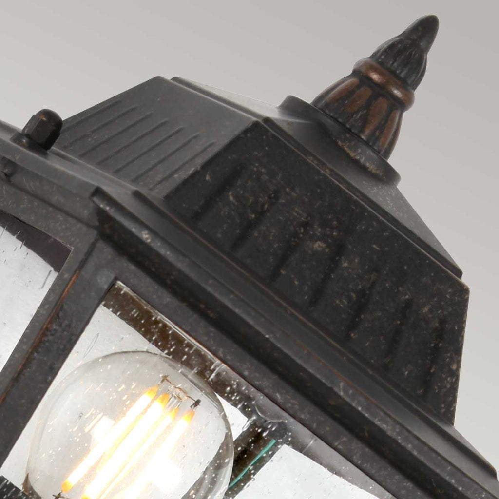 Außen-Wandleuchte Highnam (bronzefarben) 1x - Elstead Lighting