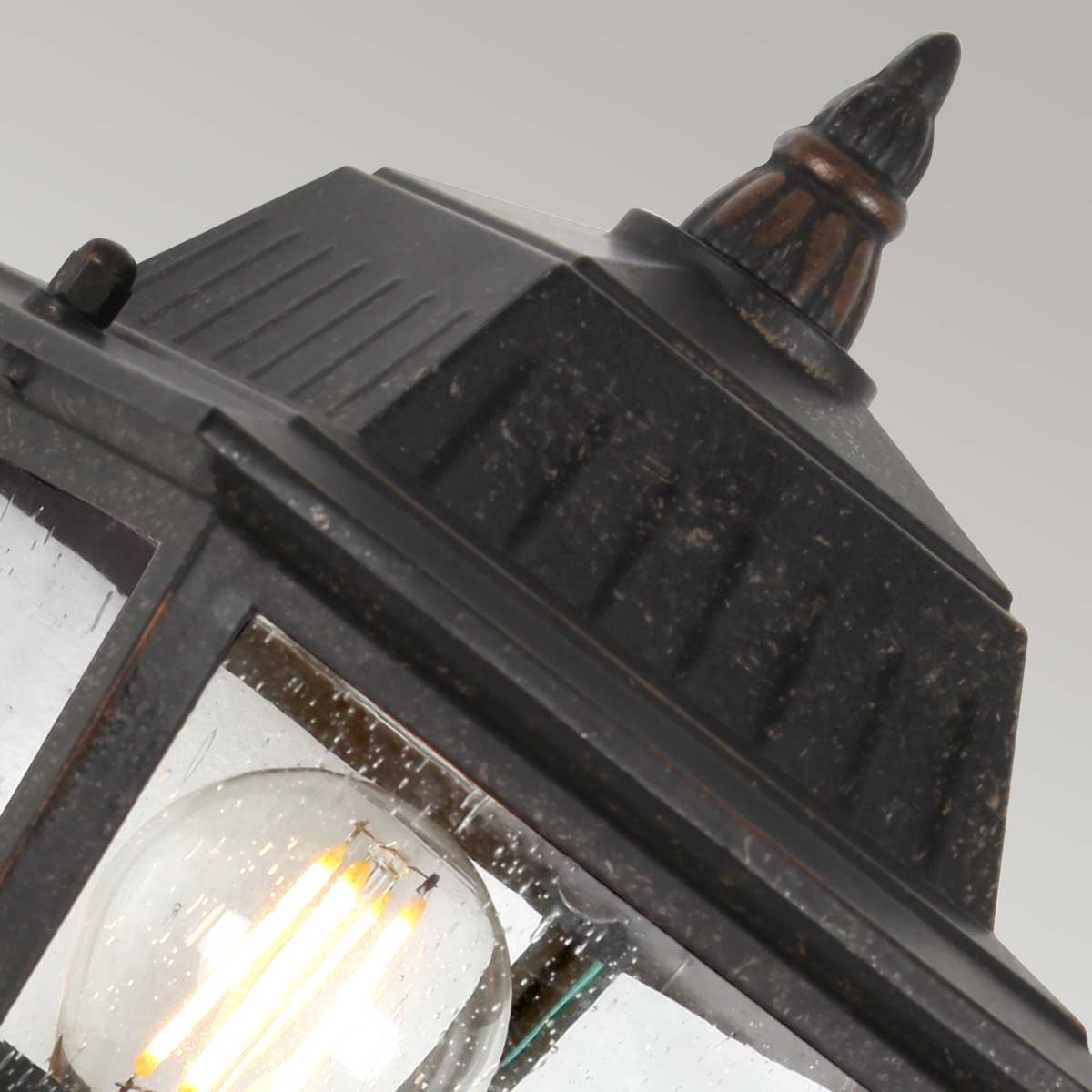 Außen-Wandleuchte Highnam (bronzefarben) 1x - Elstead Lighting