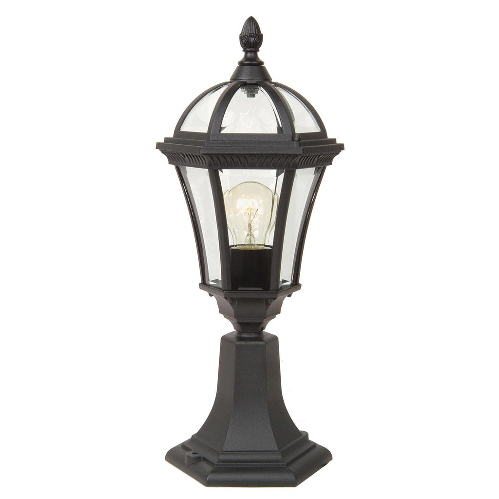 Außen-Sockelleuchte Ledbury (schwarz) 1x - Elstead Lighting