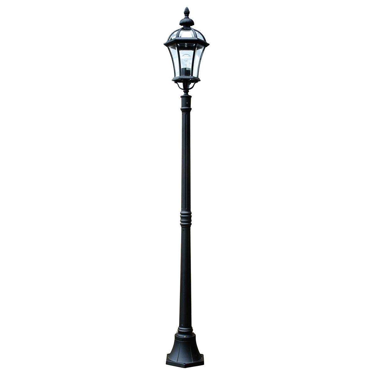 Außen-Stehleuchte Ledbury (schwarz) 1x - Elstead Lighting