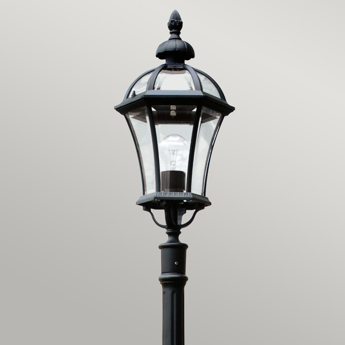 Außen-Stehleuchte Ledbury (schwarz) 1x - Elstead Lighting