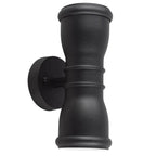 Außen-Wandleuchte Malvern (schwarz) 2x - Elstead Lighting