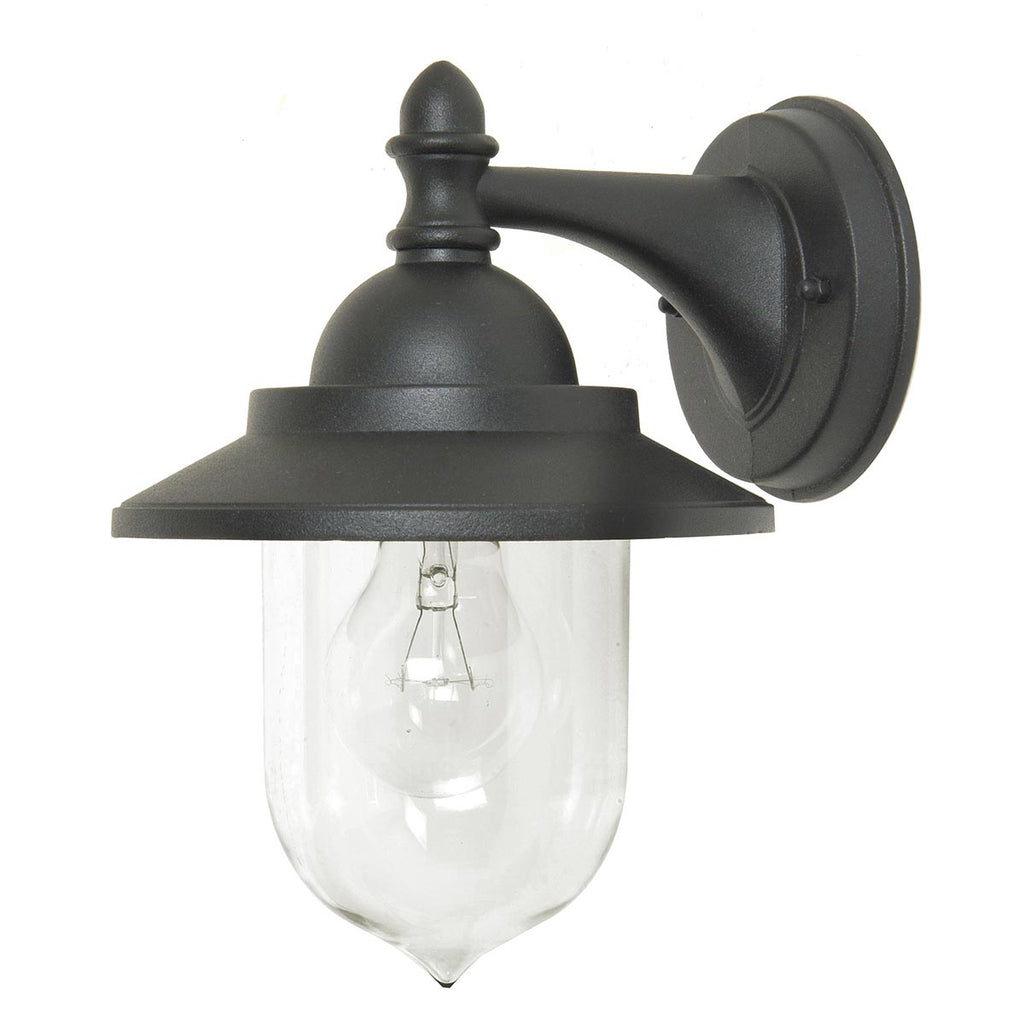 Außen-Wandleuchte Sandown (schwarz) 1x - Elstead Lighting