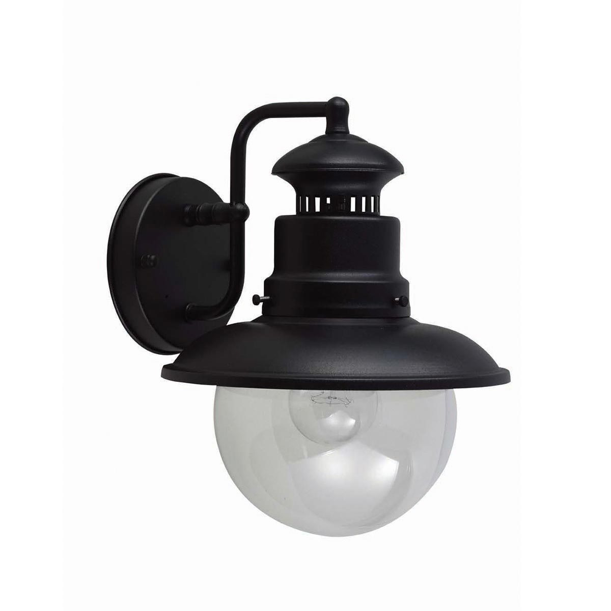 Außen-Wandleuchte Shipston (schwarz) 1x - Elstead Lighting