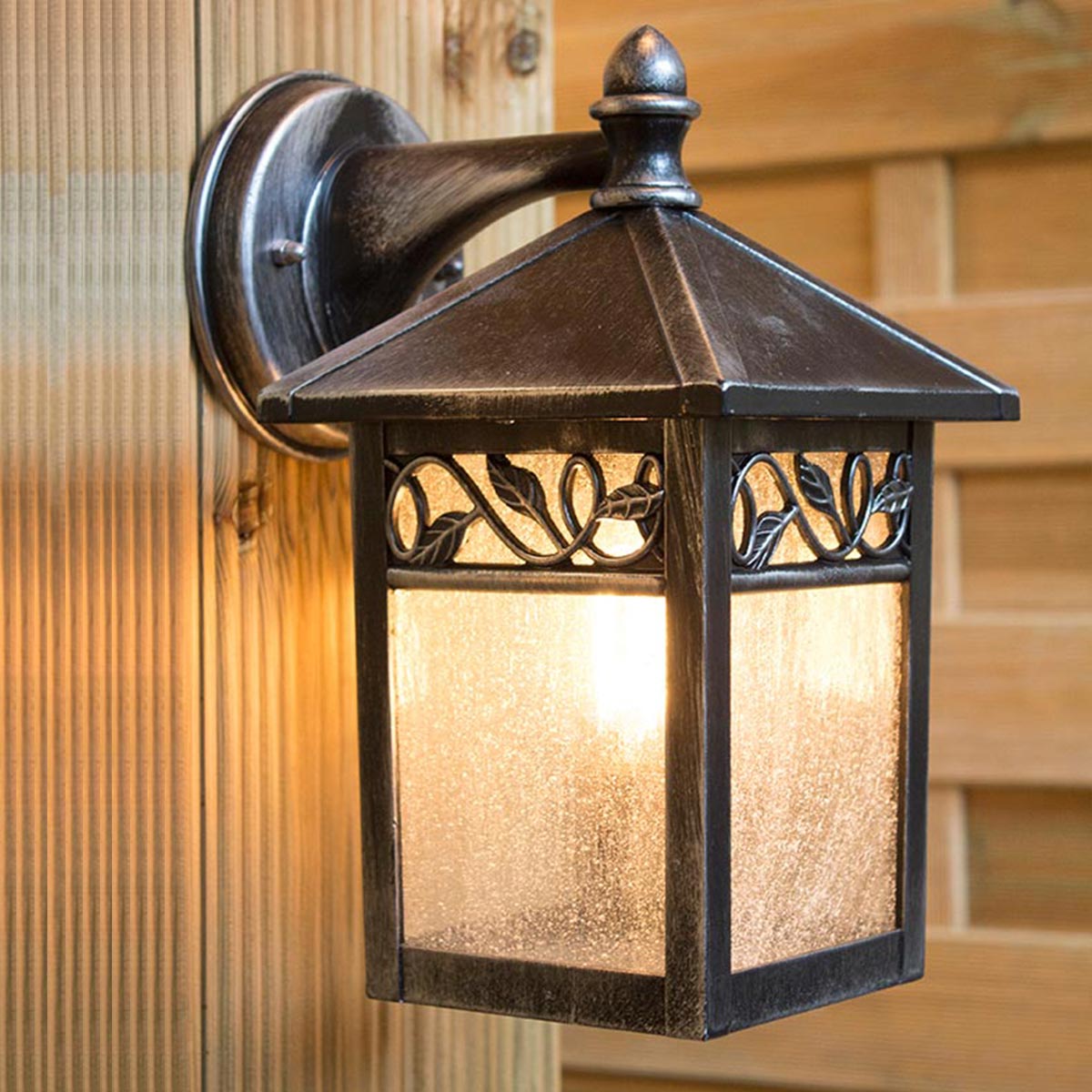 Außen-Wandleuchte Winchcombe (schwarz) 1x - Elstead Lighting