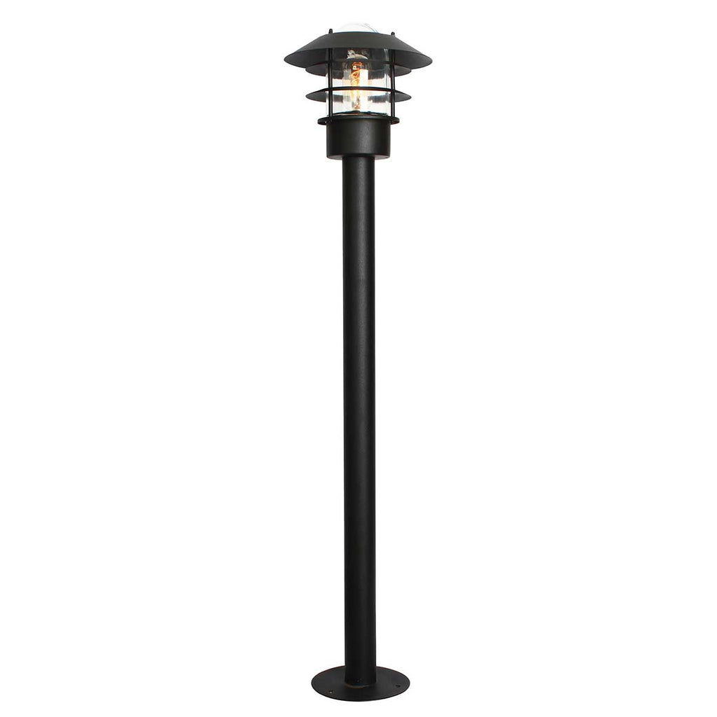 Außen-Stehleuchte Helsingor (schwarz) 1x - Elstead Lighting