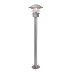 Außen-Stehleuchte Helsingor (silberfarben) 1x - Elstead Lighting