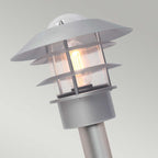 Außen-Stehleuchte Helsingor (silberfarben) 1x - Elstead Lighting