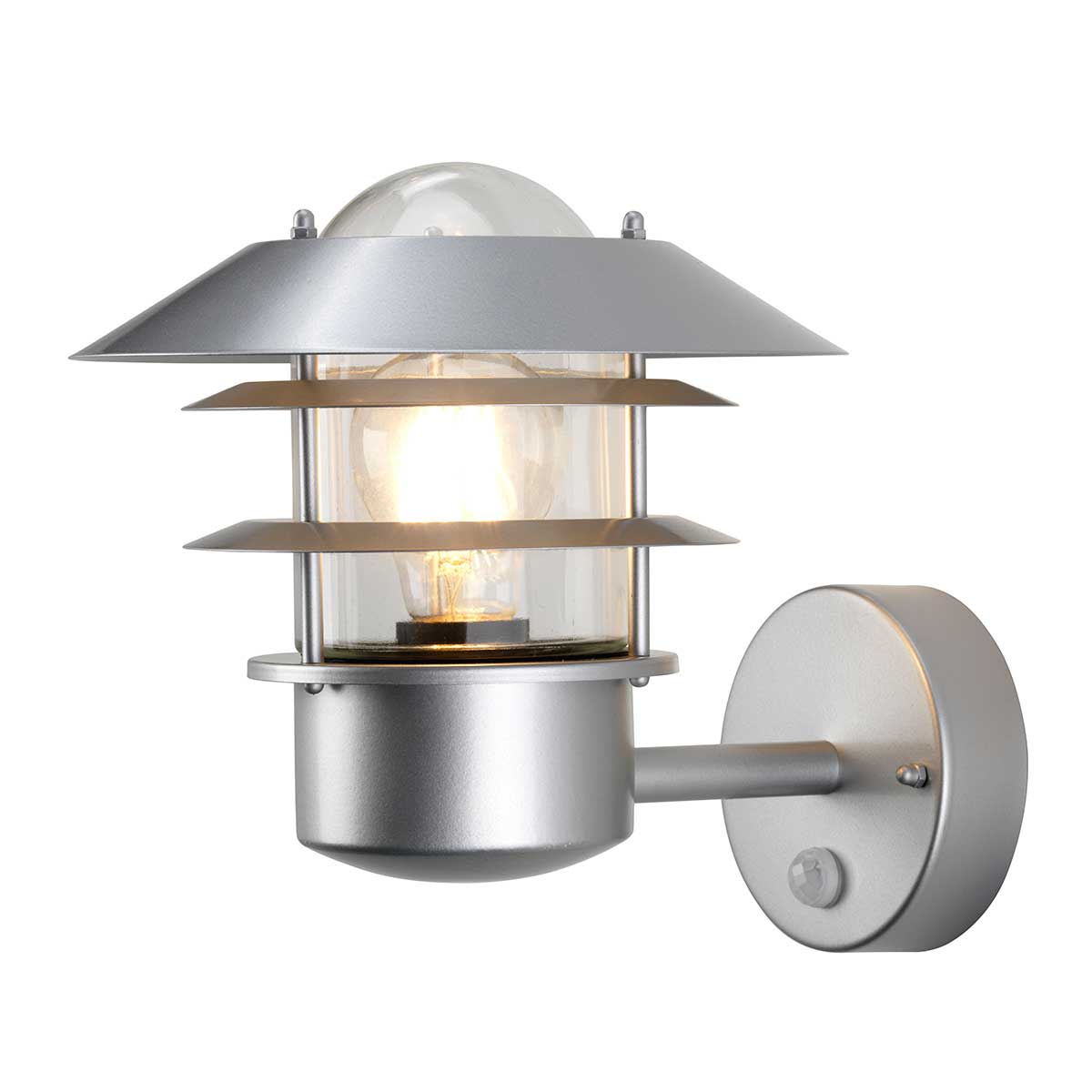 Außen-Wandleuchte Helsingor (silberfarben) 1x - Elstead Lighting