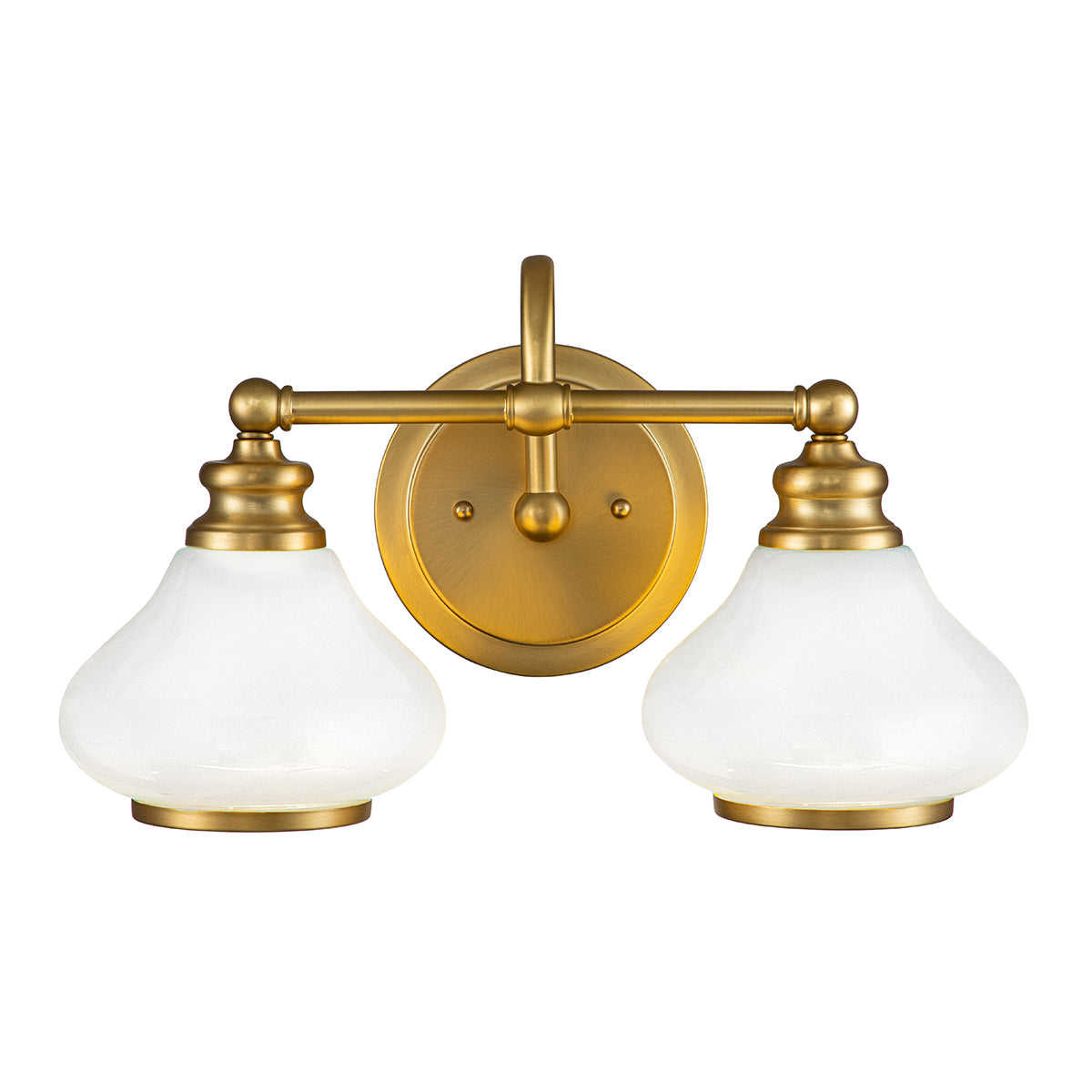 Bad-Wandleuchte Ainsley (messingfarben) 2x - Elstead Lighting
