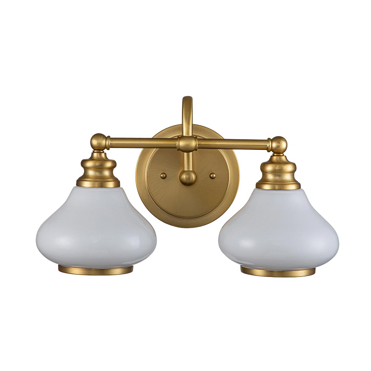 Bad-Wandleuchte Ainsley (messingfarben) 2x - Elstead Lighting