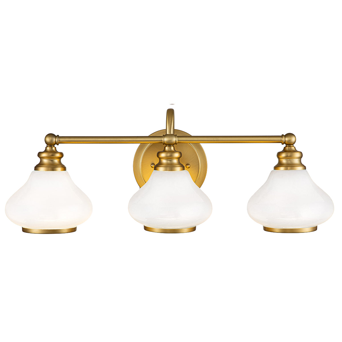 Bad-Wandleuchte Ainsley (messingfarben) 3x - Elstead Lighting