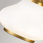 Bad-Wandleuchte Ainsley (messingfarben) 3x - Elstead Lighting